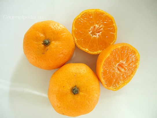 Mini mandarines of China