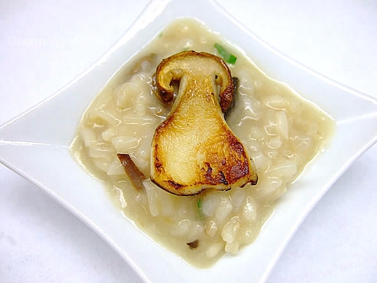 Risotto mit frischen Steinpilzen