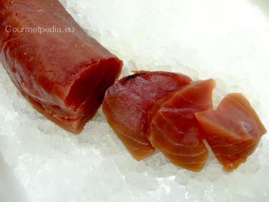 Fillet of tuna Sashimi