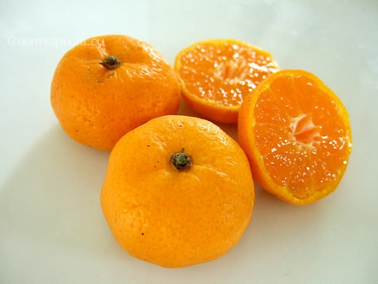 Mini mandarines of China