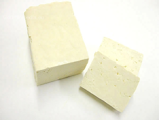 Tofu - curd cheese from soybeans