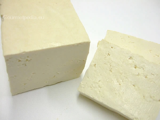 Tofu - curd cheese from soybeans