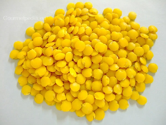 Yellow lentils