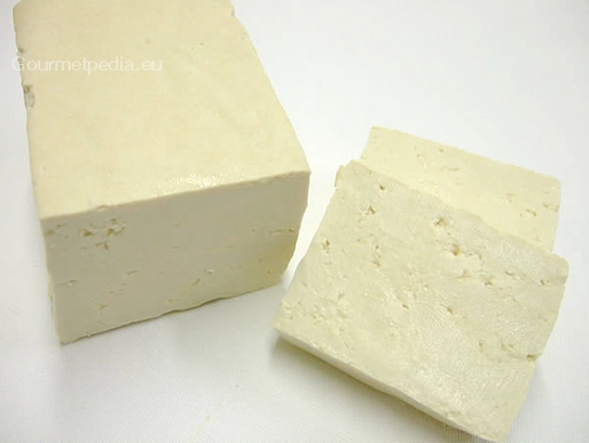 Tofu - curd cheese from soybeans