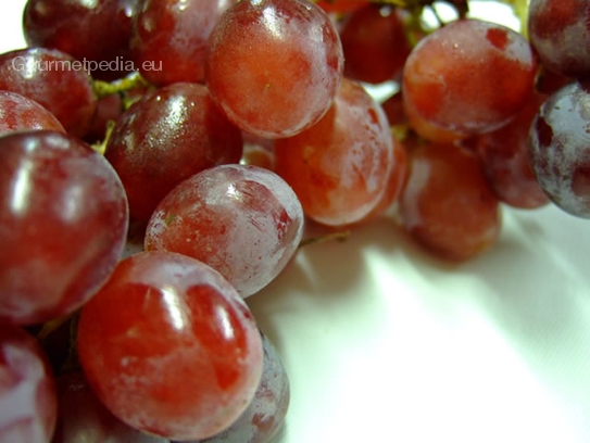 Red grapes