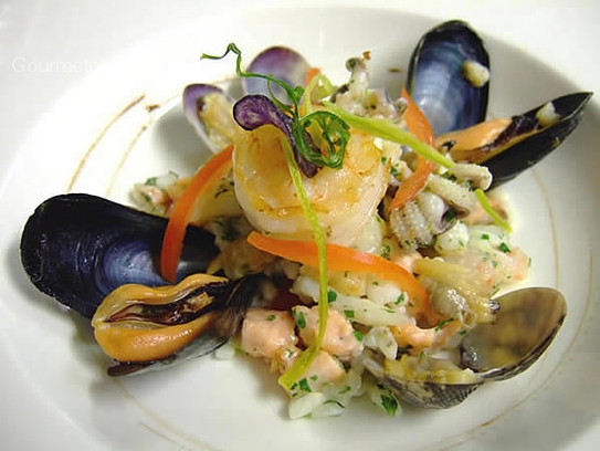 Risotto aux fruits de mer