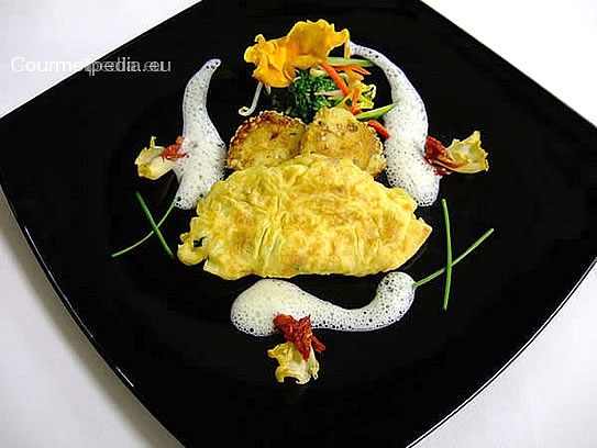 Artichokes omelette