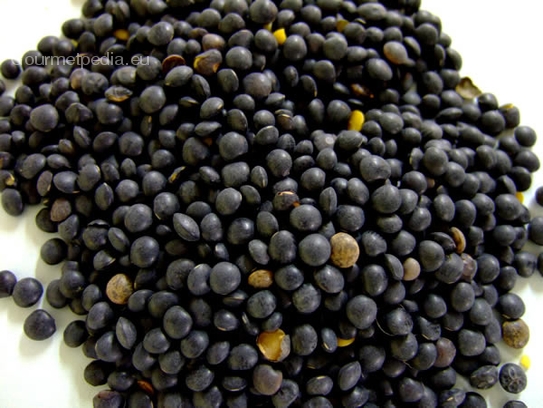 Black lentils