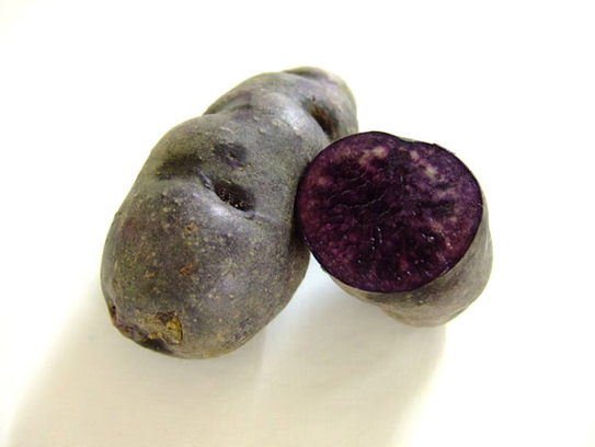 Violett potatoes