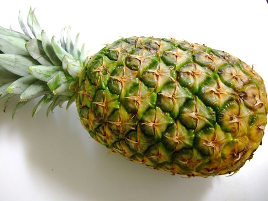 Am besten eine reife Ananas verwenden