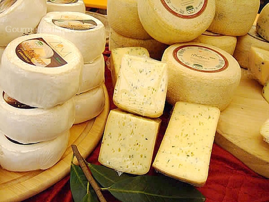 Selection of cheese