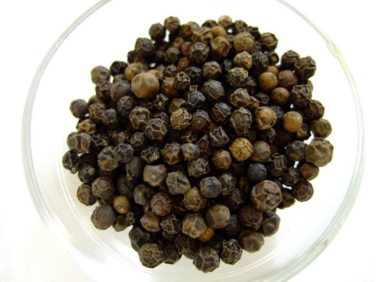 Black peppercorns